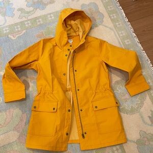 J. Crew Medium Yellow Rain jacket
